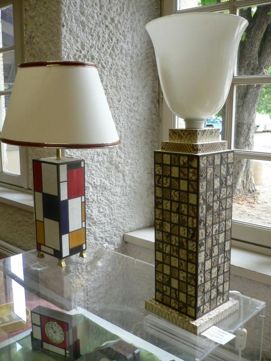 Lampes Mondrian et Python